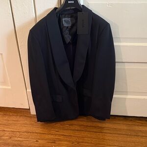 Boss Men's Elegant Dark Blazer